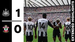 Newcastle United 1 Southampton 0 | EXTENDED Premier League Highlights