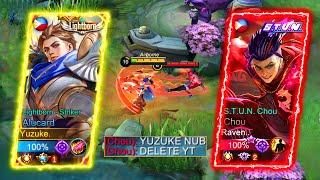 YUZUKE VS TOP GLOBAL CHOU TRASHTALKER! | WHO WILL WIN?! | MLBB