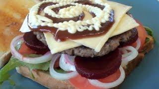 GREG'S 4 MINUTE AUSSIE BURGER RECIPE - Greg's KItchen