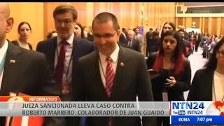EEUU sanciona al canciller Jorge Arreaza y a la jueza Carol Padilla