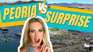 What is it Like Living In Peoria vs Surprise? | Living in Arizona