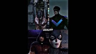 Arkham Redhood Vs batgirl Vs robin Vs Nightwing