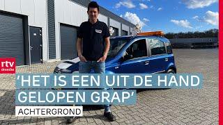 Jason pimpt zijn Fiat Panda tot mini-vrachtwagen | RTV Drenthe