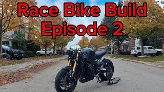 2008 YAMAHA R6 - RACE BIKE BUILD - EPISODE 2