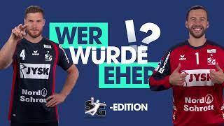 Wer würde eher? | Benjamin Buric und Johannes Golla | SG Flensburg-Handewitt