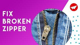 Jeans Zip Repair: How to fix jeans zipper (5 Hacks)