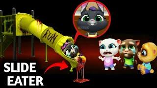 SLIDE EATER EAT BECCA AND HANK - My Talking Tom Friends - AMONG US - R.I.P ALL FRIENDS