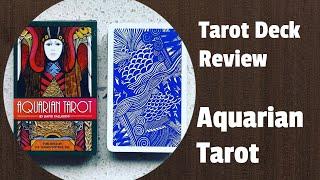 Tarot Deck Review of The Aquarian Tarot by David Palladini