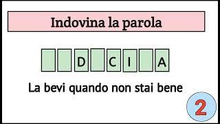 Italian quiz #145/ level A2/Italiano per stranieri/Indovina 10 parole