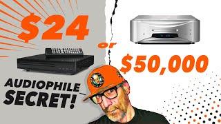 Can a $24 Wal-Mart DVD Player Compete WITH THE BEST CD PLAYERS? An AUDIOPHILE SECRET!!!