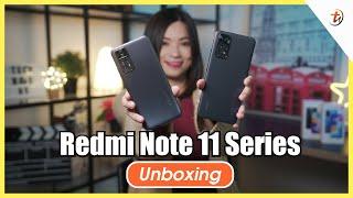 Xiaomi Redmi Note 11 Series- Great specs with less than RM1K?!| TechNave Unboxing and Hands-On Video