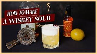 Master the Classic Whiskey Sour with Vernon's Speakeasy's Lead Bartender!