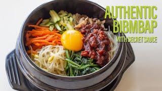 Authentic Bibimbap recipe - Secret Gochujang Sauce