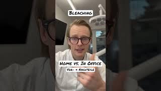 BLEACHING: Vor-/Nachteile In Office vs. Home BLEACHING #bleaching #weißezähne #schönezähne #zahnarzt