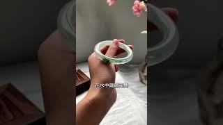 带暴瘦30斤的小姐姐买翡翠手镯，想瘦的姐妹们一定要看完哦（4）#翡翠#翡翠手镯#翡翠直播