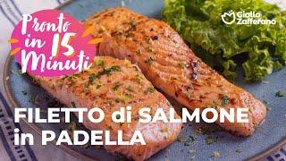 FILETTO di SALMONE in PADELLA - FACILE e SAPORITO️️