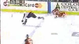 Slava Fetisov Misses a hit