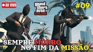  MORRI NO FINAL DA MISSÃO -  LIVE: GTA V ONLINE 