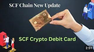 Big update Scf debit card  withdrawal start @Gautammuni1998