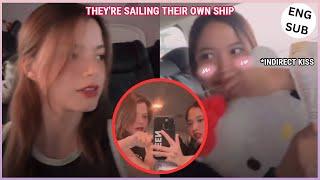 [FreenBecky] THEY'RE SAILING THEIR OWN SHIP | FreenBecky being suspicious - Freen blushed