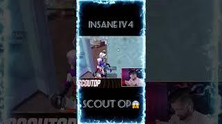 Scout on fireinsane 1v4  #gaming #scout #scoutlive #scoutop #shorts #scoutgaming #scoutbgmilive