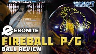 Ebonite Fireball Purple & Gold Ball Review (4K) | Bowlers Paradise