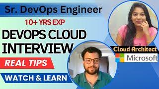 Excellent 10 Years Exp Devops Cloud Lead Interview #devopsengineer #cloudengineer #interview #devops