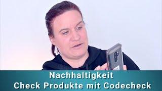 Nachhaltig mit Codecheck | So findest Du gesunde Produkte