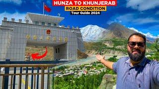 EXPLORING HUNZA VALLEY: Attabad Lake, Passu Cones, Khunjerab Pass China Border Road Condition 2024