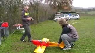 SPACE WALKER II 40 Seagull - ASP FS61AR - Maiden Flight