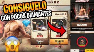 COMO GANAR FACIL EVENTO LLAMADO AL TITAN TRAJE EREN CON POCOS DIAMANTES FREE FIRE