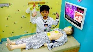 예준이의 어린이 직업체험 놀이 키즈 박물관 소방관 경찰관 의사놀이 Fun Play Professions for Kids Museum