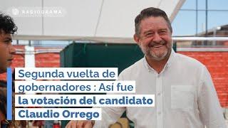 Segunda vuelta de gobernadores: Así fue la votación de Claudio Orrego