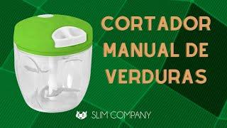 Cortador Para Verduras y Futas Manual Ideal Para Platillos Rápidos y Fáciles │Slim Company