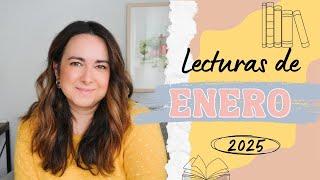 Resumen de LECTURAS de ENERO 2025  Un favorito y varios libros exigentes