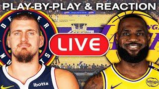 Los Angeles Lakers vs Denver Nuggets LIVE Play-By-Play & Reaction