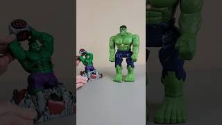 Incredible Hulk Marvel Action Figures Collection ASMR