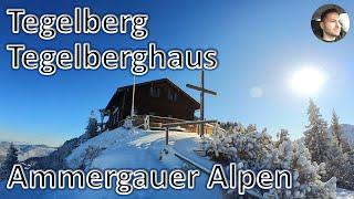 Tegelberg | Tegelberghaus | Winterbergwanderung | Ammergauer Alpen | ️️️