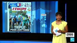 Scenes of joy in Asmara after Biniam Girmay's third Tour de France stage win • FRANCE 24 English