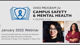 Promoting Student Wellness, Success and Retention: Applying the Eight Dimensions of Wellness