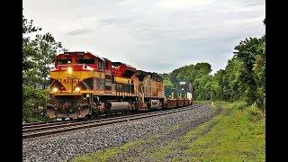 [HD] Alot Of Good Trains On A Summer Weekend Trip To CSX's Mohawk Sub. 6/22-6/24/18