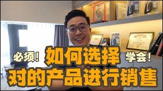 如何选择对的产品进行销售？必须学会！| Bjorn Gan