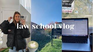 LAW SCHOOL VLOG - cosy study days, how I make notes quickly, gym & making soup