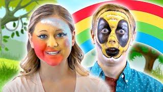 MULTICOLOR Rainbow Face Paint | Face Paint for Kids | We Love Face Paint