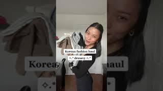 korean fashion try-on haul