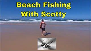 Fun day Beach Fishing In Sunny  Queensland, Australia! |SCOTTY LYONS | Beach Fishing