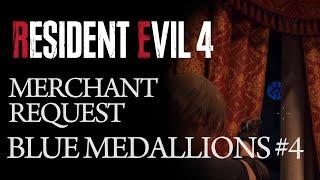 Resident Evil 4 Remake - Merchant Request: Destroy The Blue Medallions #4