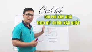 HƯỚNG DẪN CÁCH TÍNH CHI PHÍ XÂY NHÀ | CÁCH TÍNH DIỆN TÍCH XÂY DỰNG