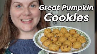 GREAT PUMPKIN COOKIES  1960s Peanuts Cook Book