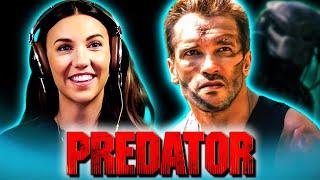 PREDATOR (1987) Movie Reaction w/ Coby FIRST TIME WATCHING